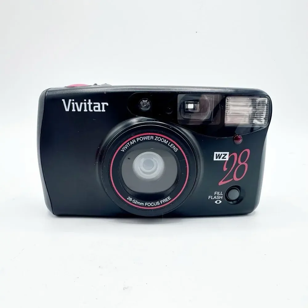 35 mm Camera Vivitar WZ28 28 to 52mm Point and Shoot Zoom Lens Tested Functions